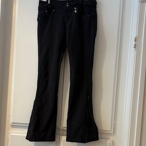 Volcom battle stretch snowboard Black Pants flare